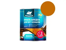Емаль алкідна ПФ-115 КОРАБЕЛЬНА Жовто-коричневий 0.25кг