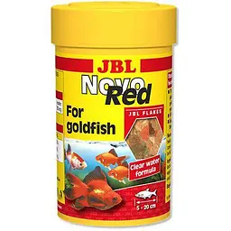 Основний корм у формі пластівців JBL NovoRed для золотих рибок 100 мл