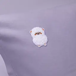 Дитяча постільна білизна MIRSON LITTLE KIDS Poplin Edition Bobby the Sheep Light Gray 110х160см (2200013086437) - мініатюра 8