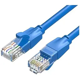 Патч-корд 0.5м, UTP cat 6 RJ-45 blue Vention (IBELD)