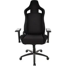 Геймерське крісло GT Racer чорне (X-0712 Shadow Black) - мініатюра 1