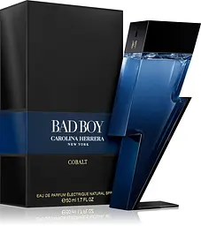 Оригінал Carolina Herrera Bad Boy Cobalt 50 мл Парфумована вода - мініатюра 2