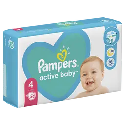 Підгузки Pampers Active Baby 4 (9-14 кг), 49 шт. - мініатюра 3