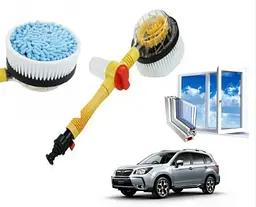 Насадка-щітка, що обертається для шланга Water Blast Cleaner Roto Brush високого тиску з резервуаром для миючого засобу