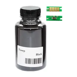 Тонер Ricoh Aficio SP201, 60g, Black +chip AHK (3203783)