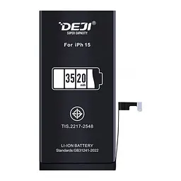 Посилена батарея (3520 mAh) для Apple iPhone 15 A3089 (DEJI)