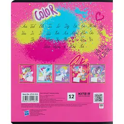 Зошит Kite My Little Pony 12 аркушів, лінія (LP24-234) - мініатюра 5