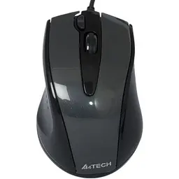 Миша A4Tech N-500F-1 USB glossy grey - мініатюра 2