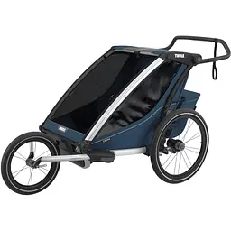 Дитяча коляска Thule Chariot Cross Double (Majolica Blue) (TH 10202023) - мініатюра 2
