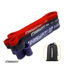 Гумові петлі EasyFit: набір 2-45 кг (3 шт)