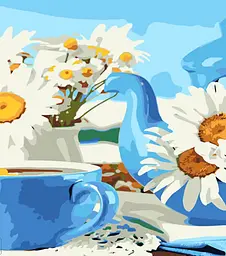 Набір для розпису по номерах Чайна симфонія, Strateg, 30x40 см, LY17