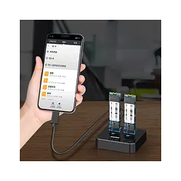 Док-станція для накопичувачів Maiwo 2*SATA M.2 SSD Key B/B+M USB 3.1 Gen1 Type-C (K3016SG1) - мініатюра 5