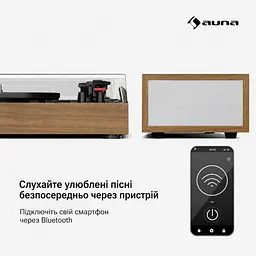 Програвач вінілу TT-Play 2x10W BT RCA-Out (10045082) - мініатюра 2