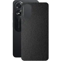 Захисна плівка StatusSKIN для Oppo A18 Корпус Вініл Шкіра чорна