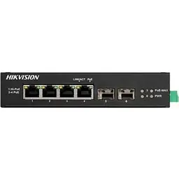 Комутатор мережевий Hikvision (DS-3T0506HP-E/HS)