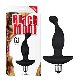 Анальна пробка - Black Mont Vibrating Vibro T1 6.1"
