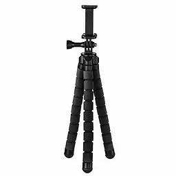Трипод смартфону Flex-26 1D 26см чорний Hama teh0012958 - мініатюра 2