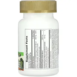 Вітамін С органічний Natures Plus Vitamin C 500 мг 60 вегетаріанських капсул - мініатюра 2