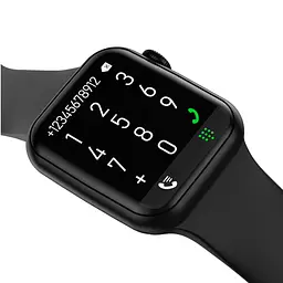 Розумний годинник NO.1 DT100 Pro Silicone з вимірюванням пульсу (Чорний) - мініатюра 5