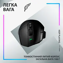 Мишка Logitech G502 X Plus Wireless Black (910-006162) - мініатюра 8