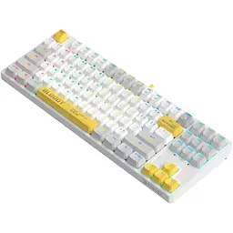 Клавіатура Bloody A4Tech S87 BLMS Red Plus Switch Energy White (S87 Energy White) (S87 (Energy White)) - мініатюра 4