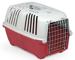 Переноска для тварин 55x36x36 см MPS PRATIKO 2 RED (двері металеві)