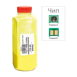 Тонер HP CLJ CP2025/CM2320, 80г Yellow +chip AHK (1501231)