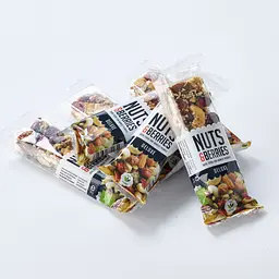 Батончик Nuts & Berries Deluxe горіховий з журавлиною та насінням гарбуза органічний 40 г - мініатюра 4