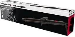 Плойка Rowenta x Karl Lagerfeld Curling Tong, чорна (CF321LF0) - мініатюра 4