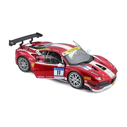 Автомодель Bburago Ferrari 488 Challenge 1:24 червоно-чорна (18-26308) - мініатюра 7