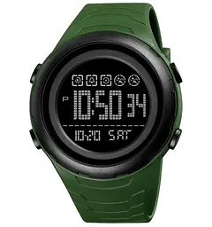 Чоловічий наручний годинник 1674AGBK Army Green-black Skmei acs0030631