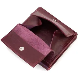 Чоловічий шкіряний гаманець Grande Pelle 11.5х11.5х1 см acs0029263 - мініатюра 2