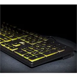 Клавиатура проводная Frime Moonfox 3Color Black USB (FLK18210) - миниатюра 2
