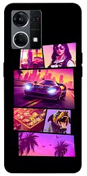 TPU чохол Demsky GTA vibes для Oppo Reno 7 4G