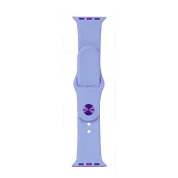 Ремінець Silicone Apple Watch 42/44/45/46/49 мм Lilac L (5) (5)