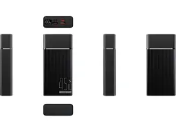 Зовнішній акумулятор (Power Bank) YENKEE YPB 2145 20000mAh 45W Black (37000116) - мініатюра 4