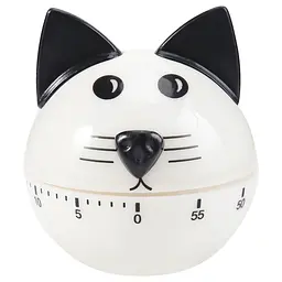 Таймер кухонний Moller 601007 Cat White білий (601007) - мініатюра 2