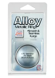 Ерекційне кільце CalExotics Alloy Metallic Ring 4 см сріблястий - мініатюра 6