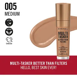 Праймер для обличчя Rimmel Multi Tasker 3 в 1 №005 Medium 30 мл - мініатюра 4