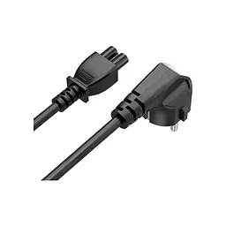Кабель живлення C5 1.0m black ColorWay (CW-CBP084-BK) - мініатюра 2
