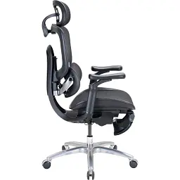 Офісне крісло Sihoo C300 LITE V2, Black, з підставкою для ног (C300-LITE-V2-B101-JT) - мініатюра 3