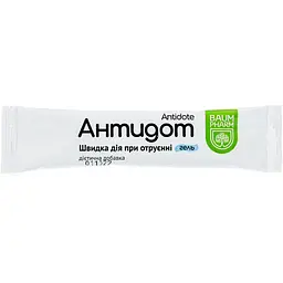 Набір антидот гель Baum Pharm зі смаком банана 20 стіків - мініатюра 3