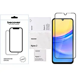 Скло захисне BeCover Samsung Galaxy A16 4G SM-SM-A165/A16 5G SM-A166 Black (712860) - мініатюра 3
