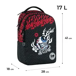 Рюкзак шкільний GoPack Teens 135M-4 (GO26-135M-4) - мініатюра 12