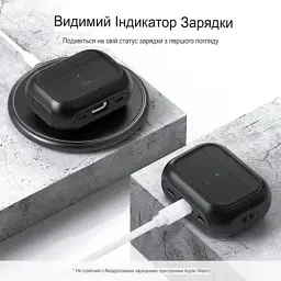 Чохол ESR Orbit Hybrid Case з HaloLock захисний для AirPods Pro 2 2022 Black (1C0020110) - мініатюра 2