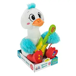 Іграшка мяка інтерактивна Гусак KidsHits Disco Pals KH88/002 Різнокольоровий shop (4897126756470)