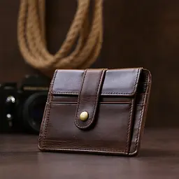 Чоловічий шкіряний гаманець Vintage 12х8,5х1 см acs0022795 - мініатюра 6