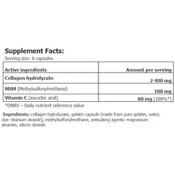 Комплекс для суглобів Amix OsteoGelatine + MSM колаген 200 капсул - мініатюра 3