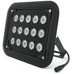 Прожектор LW96-100CFN60-12, 15LED, IP66, дальність 60 м, кут огляду 60 °, 200х160х50 мм