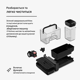 Кавомашина Klarstein Velaire 1350 Вт 20 бар (10047347) - мініатюра 8